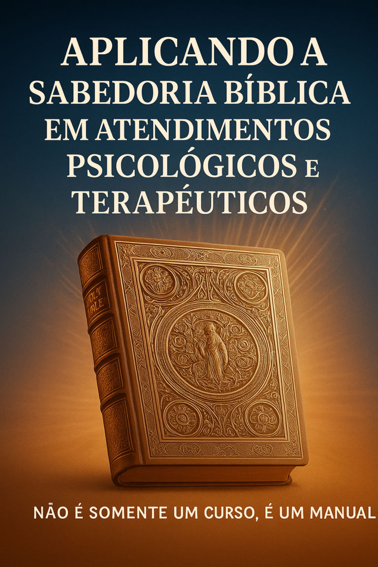 Aplicando a Sabedoria Biblica em Atendimentos Psicologicos e Terapeuticos